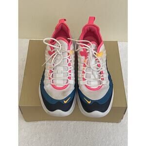 Nike Women’s Air Max Axis Shoes Sneakers Sz 7.5 White Navy Pink Athletic Sporty